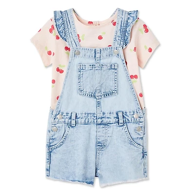 George Toddler Girls' Shortall 2-Piece Set