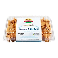 Crispy Just Baked! Sweet Bitez Funnel Cake Bite Size Crispy Dessert