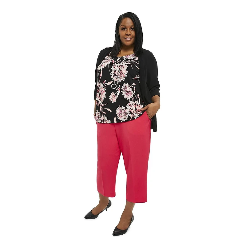 Penmans Plus Women's Fooler Top with Necklace