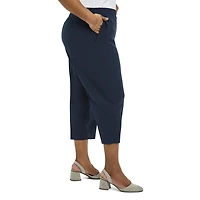 Penmans Women's Polyester Pull-On Capri Pant