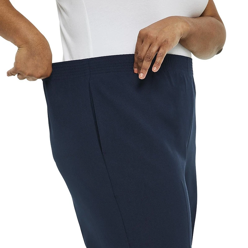 Penmans Women's Polyester Pull-On Capri Pant