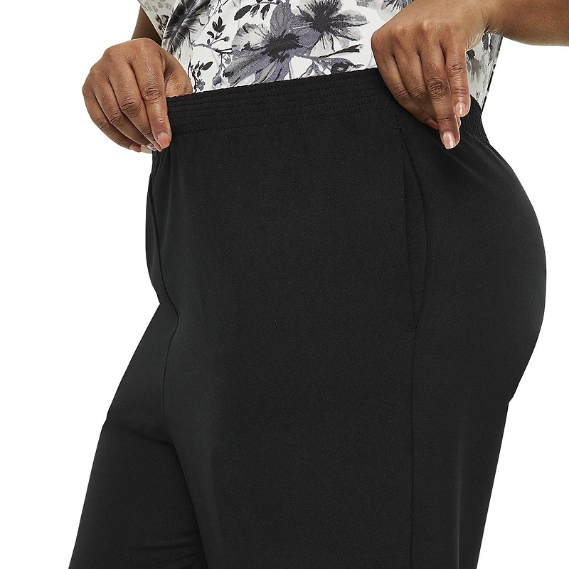 Pantalon capri enfilable en polyester Penmans pour femmes