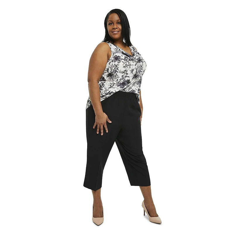 Pantalon capri enfilable en polyester Penmans pour femmes