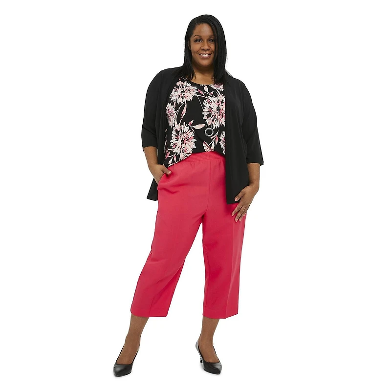 Pantalon capri enfilable en polyester Penmans pour femmes