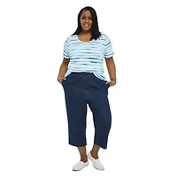 Penmans Women's Pull-On Denim Capri