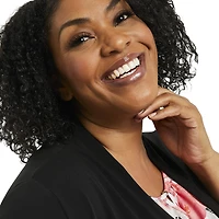Penmans Plus Women's Open-Front Shrug