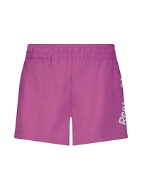 Reebok Women's Staple Running Short With Mesh Lining