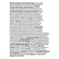 Rolaids Original Strength Antacid, 30 Chewable Tablets, Mint Flavor, Original Strength Heartburn Relief