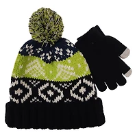 Hat with glove