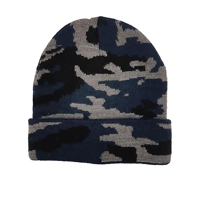 Bonnet camo jacquard avec gant
