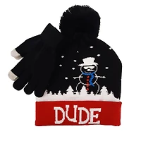 BONNET DE NOEL AVEC GANT