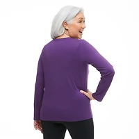 T-shirt avec imprimé graphique de Noël Penmans pour femmes