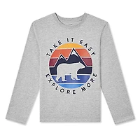 George Boys' Long Sleeve Graphic T-Shirt