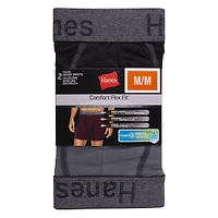 Hanes Men's 2 Pack Ultra Soft Stretch Boxer Brief