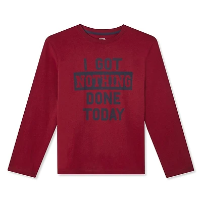 George Boys' Long Sleeve Graphic T-Shirt