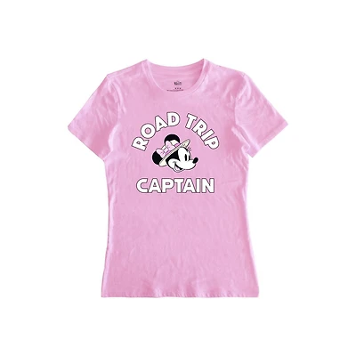 Ladies Disney Minnie Road Trip Captain T-Shirt