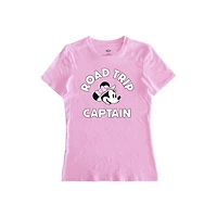 T-shirt Disney Minnie Road Trip Captain pour femme