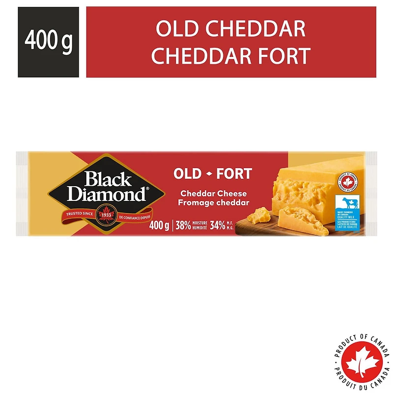Black Diamond Old Cheddar Cheese, 400 g