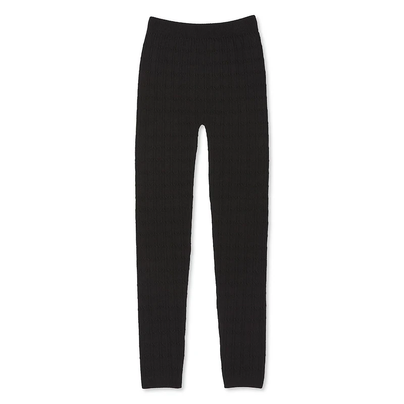 George Girls' Seamless Cable Knit Legging