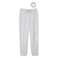 George Girls' Jogger and Scrunchie 2-Piece set
