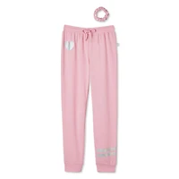 George Girls' Jogger and Scrunchie 2-Piece set
