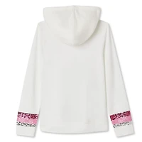 Haut à capuchon doublé de molleton sherpa brossé George pour filles
