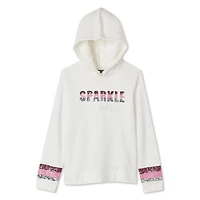 Haut à capuchon doublé de molleton sherpa brossé George pour filles