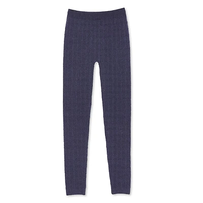 George Girls' Seamless Cable Knit Legging