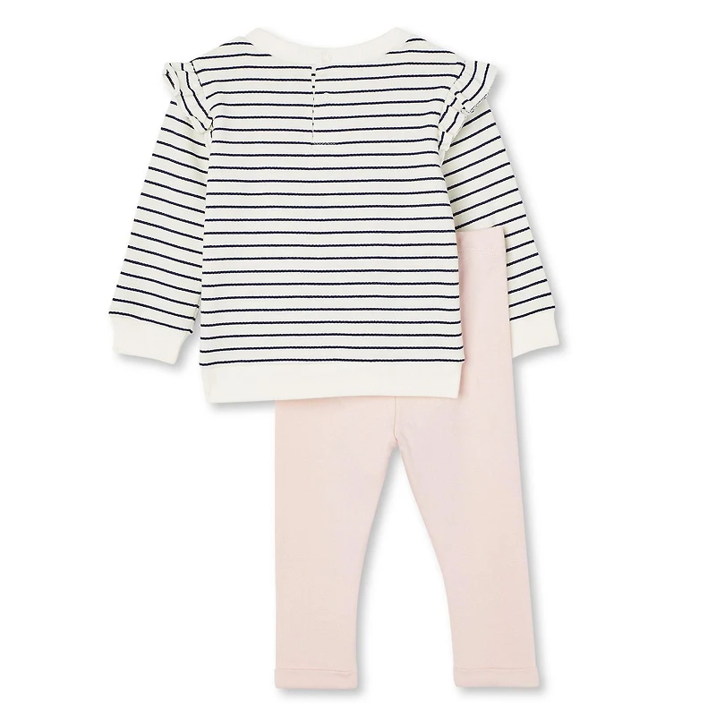 Ensemble 2 pièces avec t-shirt et legging LOVE Ellen DeGeneres pour bébés filles