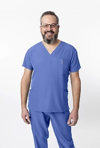 Greentown Canada Scrubs Unisex 4Flex Scrub Top (1202)