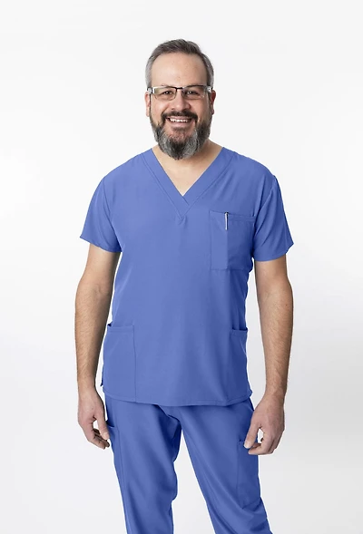 Greentown Canada Scrubs Unisex 4Flex Scrub Top (1202