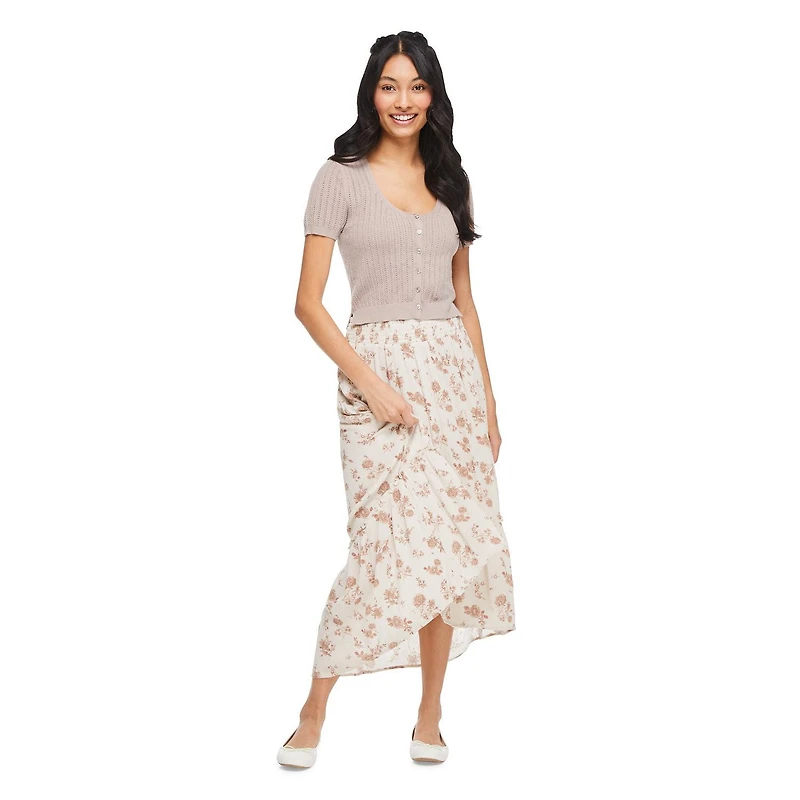 Cardigan avec boutons sur la longueur Wild Skye pour femmes