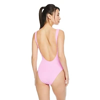 No Boundaries Women's Scoop Neckline Swimsuit