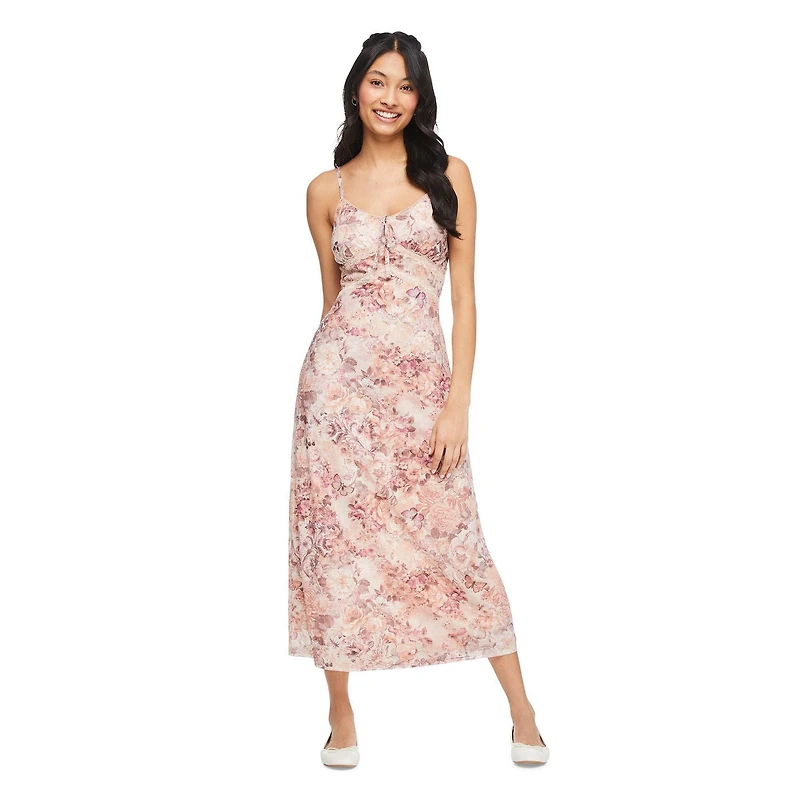 Wild Skye Women's Ruched Slip Dress