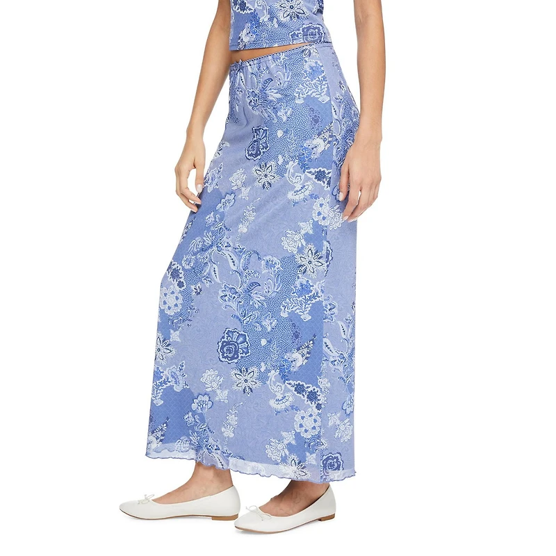 Jupe mi-longue Wild Skye pour femmes Tailles TP–TG