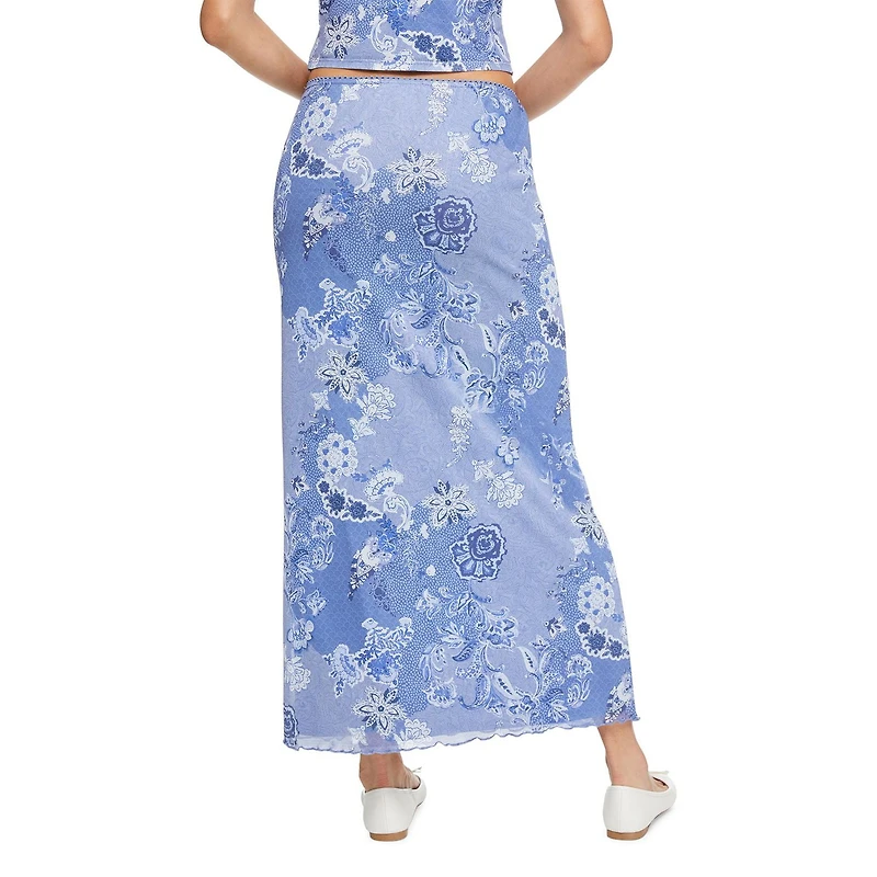 Jupe mi-longue Wild Skye pour femmes Tailles TP–TG