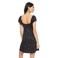 No Boundaries Women's Babydoll Dress, Sizes XS-XXL