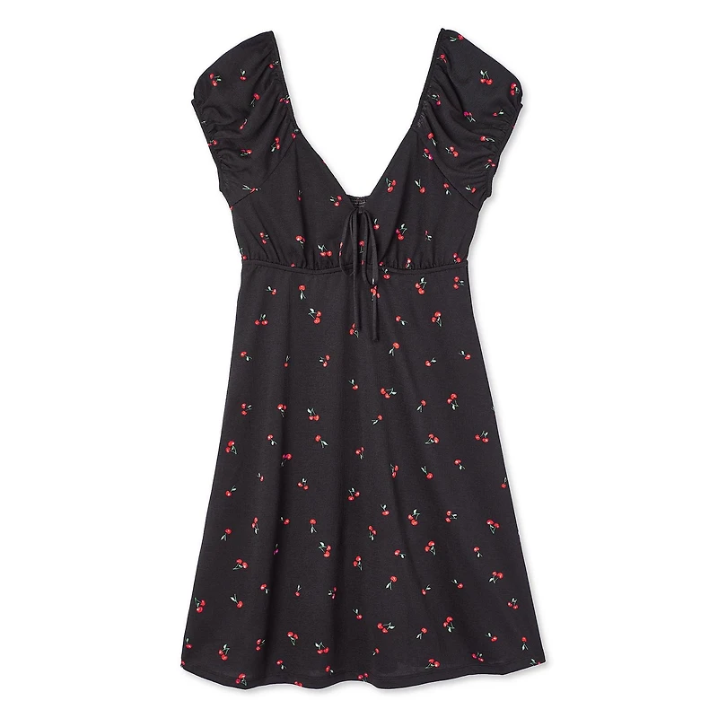 No Boundaries Women's Babydoll Dress, Sizes XS-XXL