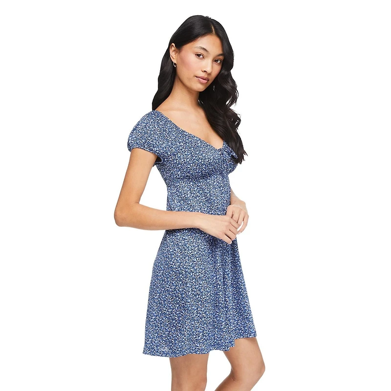 No Boundaries Women's Babydoll Dress, Sizes XS-XXL