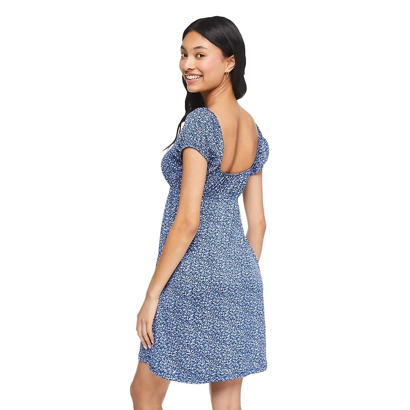 No Boundaries Women's Babydoll Dress, Sizes XS-XXL