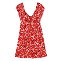 No Boundaries Women's Babydoll Dress, Sizes XS-XXL