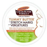 Palmer's® Cocoa Butter Formula® Beurre pour le ventre contre les Vergetures. Aide à visiblement améliorer l’élasticité de la peau et réduire l'apparence des vergetures. Approuvé par des Dermatologues. Traitement Intensif, 125g 125g,