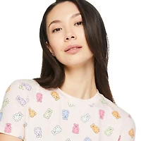 No Boundaries Women's Sleep Short 2-Piece Set