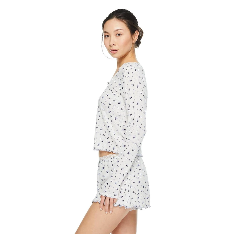 Pyjama 2 pièces No Boundaries pour femmes
