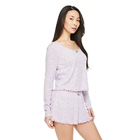 No Boundaries Women's Pajama 2-Piece Set