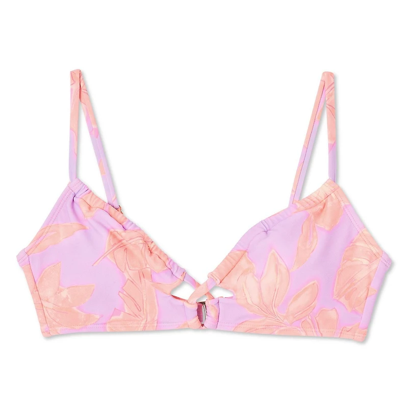 No Boundaries Women's Cut Out Bikini Top