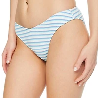 No Boundaries Women's V-Waistband Bikini Bottom