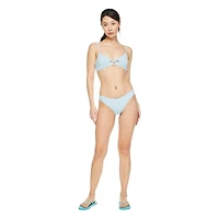 No Boundaries Women's V-Waistband Bikini Bottom