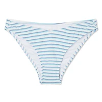 No Boundaries Women's V-Waistband Bikini Bottom
