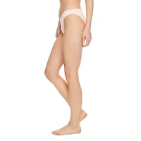 No Boundaries Women's V-Waistband Bikini Bottom